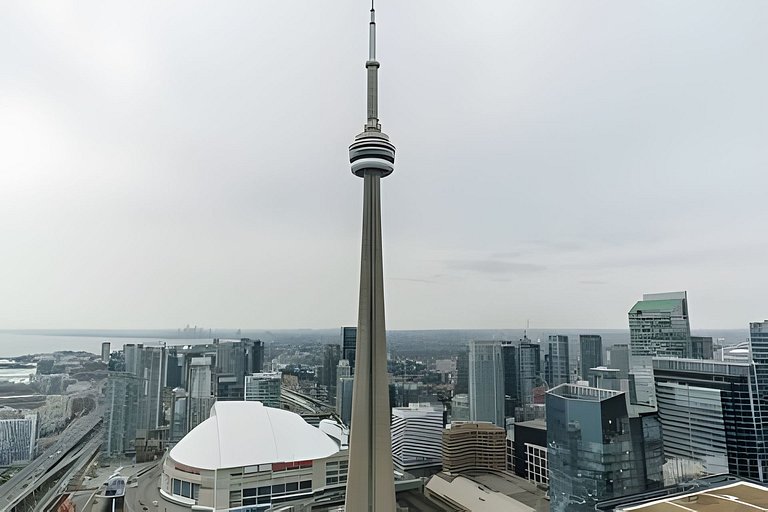 Billion Dollar CN Tower view 2Bed 2Bath W/Parking