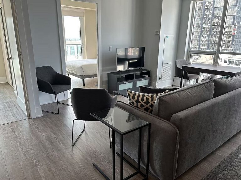 Billion Dollar CN Tower view 2Bed 2Bath W/Parking